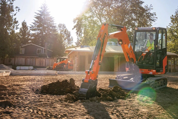 Vaaiga o le fa'aogaina o tama'i excavators